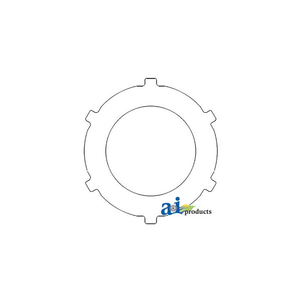 Plate, Trans Rear Clutch Pack 8" x8" x0.2"